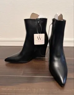 WORTHINGTON ウェッジヒール ブーツ メモリーフォーム