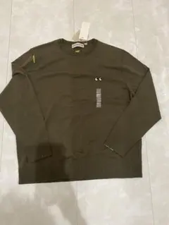 新品 ユニクロ アニヤハインドマーチ クールネックセーター XXLオリーブ