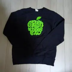 Green Apple スウェット ブラック