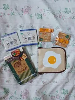 ★Pasco パスコ　エコバッグ　食パン　ランチマット　メモ帳　パンクリップのサムネイル