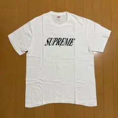 Supremeスピード Tシャツ ホワイト XLステッカー付き - メルカリ