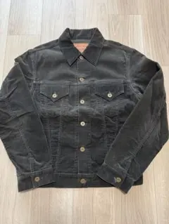 新品ボンクラ　trucker jacket ブラックデニム　38 BONCOURA(ボンクラ) / Gジャン/トラッカージャケット/38