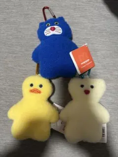 mojojojo カラビナ付きぬいぐるみポーチ 全3種