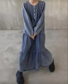 デニムワンピース