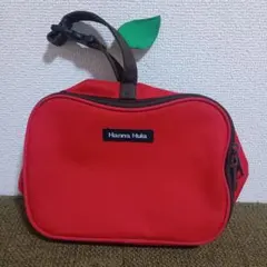 【新品】おむつポーチ Hanna Hula りんご　りんご型　赤のサムネイル