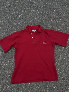 LACOSTE Classic Fit ポロシャツ ボルドー FR3 - メルカリ