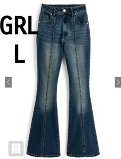 GRL フレアデニムパンツ[cu577]