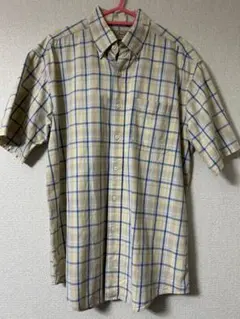 L.L.Bean チェック柄 半袖シャツ MーREG