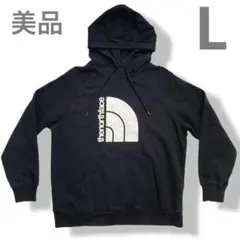 【レア】THE NORTH FACE プルオーバーパーカー 黒 L 小文字ロゴ
