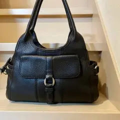 Cole Haan コールハーン トートバッグ ハンドバッグ レザー黒 Y2K