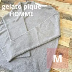 gelato pique HOMMEジェラートピケオム プルオーバー M グレー