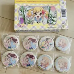 アイカツスターズ！ チーズソフトクッキー 缶バッジ 香澄真昼　イオン