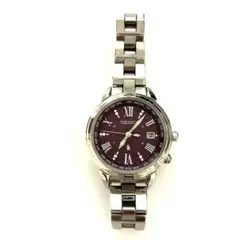 SEIKO ルキア電波ソーラー SSQV019 腕時計 ダークレッド
