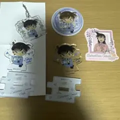 【最終値下げ】名探偵コナンカフェ アクスタ・キーホルダー・缶バッジ 工藤新一