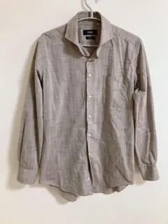 ONLY スリムフィット チェック柄 長袖シャツ