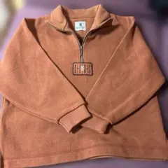 HIRO SECTION オレンジ ジップアップトレーナー