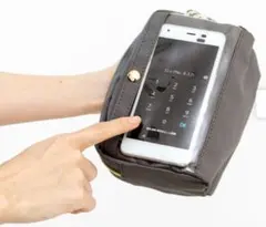 ポーチ　スマホポーチ　ハンドルポーチ