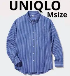 【新品・未使用】ユニクロ　エクストラファインコットン ブロード シャツ　M