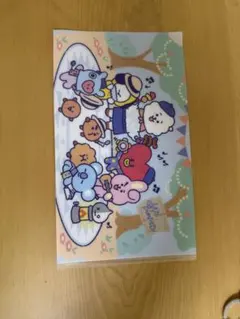 BT21イラスト クリアファイル