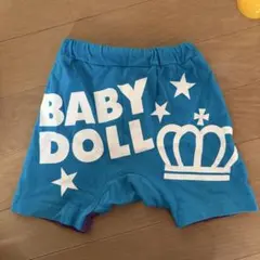 BABY DOLL パンツ 青紫 ミッキー