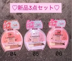 【限定お値下げ】キャンメイク　プランぷくコーデアイズ　04.05.06