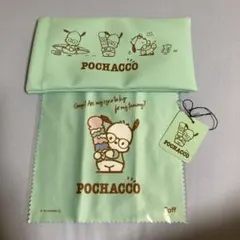 Zoff ポチャッコ メガネケース メガネ拭き セットのサムネイル