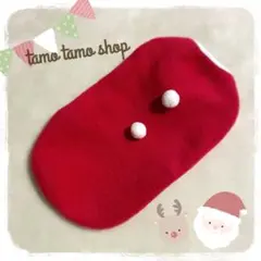 オーダー専用♡フリース サンタさん服 XXS〜 犬服 ドッグウェア クリスマス