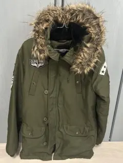 オリーブグリーン ミリタリー ジャケット SPIRALNEWS