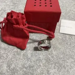 DIESEL シルバーリング ロゴ入り