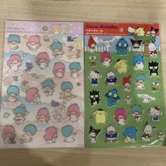 sanrio キキララ サンリオキャラクターズ ペタペタシール 立体シール