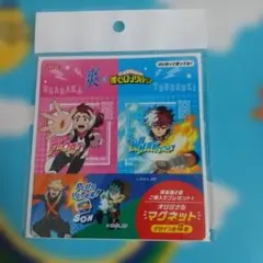 ロッテ爽、ウララカ・轟焦凍 オリジナルマグネットセット、ノベルティグッズ。