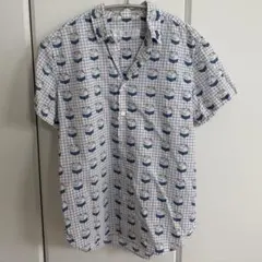 アイアムアイ ミルク柄 シャツ 半袖のサムネイル
