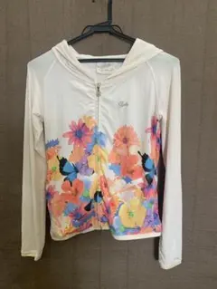 ⑤Rady レディー フラワープリント パーカー 薄手