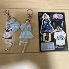 JamsCollection 水瀬さららアクリルスタンド＋キーホルダー4点セット