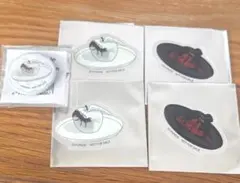 エイリアンステージ　特典バッジ&ステッカー　イヴァン　ティル　天使悪魔　カフェ