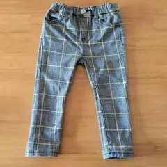 ホットビスケッツ　90 チェック柄パンツ
