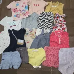 女の子 夏服 まとめ売り 15点セット＋2点オマケ 90cm