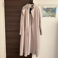 美品 Chaos 11万 アールスーペリアノーカラーコート ベージュ Chaos（カオス）の「アールスーペリアノーカラーコート（チェスター