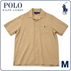 Polo Ralph Lauren リネン100％ 半袖 ベージュ Ssize POLO ポロラルフローレン リネン 100 麻 半袖 シャツ M QRタグ - メルカリ