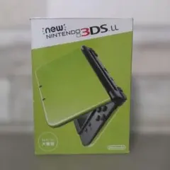 new 3ds LL ライム×ブラック