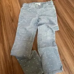 H&M 星柄 コーデュロイパンツ120サイズ