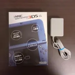 【美品】 Newニンテンドー3DSLL メタリックブルー