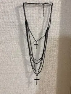 ⭐️CK シルバーネックレス シルバークロスRネックレス 刻印有り 