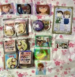 名探偵コナン コナン探偵社 缶バッジコレクション灰原哀　9点セット 2025年最新】灰原哀 缶バッジの人気アイテム - メルカリ