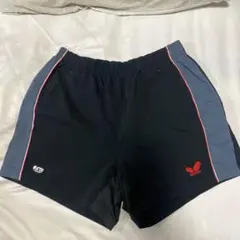 Butterfly 卓球ショートパンツ ネイビー/グレー