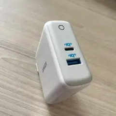 数回使用 Anker PowerPort Two Ports 60W PD 充電