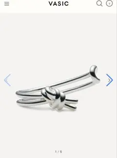 MAISON VASIC Knot Small Bracelet シルバー