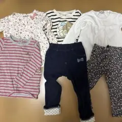 サイズ100まとめ売り6点ポロやミキハウス