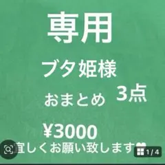 ブタ娘様 リクエスト 3点 まとめ商品