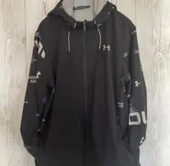 Under Armour ブラックウィンドブレーカーLサイズ